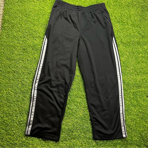 Starter Black Track Pants – Size L (36–38) – White Side Stripes‎ – Ref #70892 - Picture 1 of 7